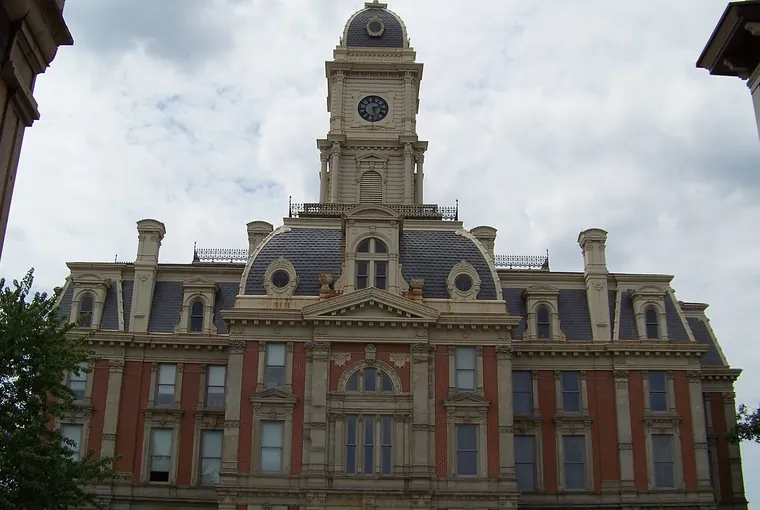 Historic Hamilton County Courthouse in Noblesville
